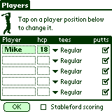 Players Screen.